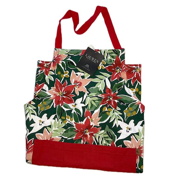 GIFT SET Ralph Lauren Bib Apron & Legno Italian Olive Wood Cheese Board NEW - Picture 8 of 13